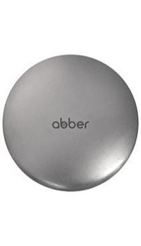 Накладка на слив ABBER AC0014MS серебряная матовая