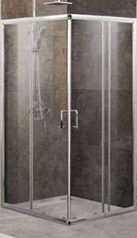 Душевое ограждение BELBAGNO Unique 90x90x190